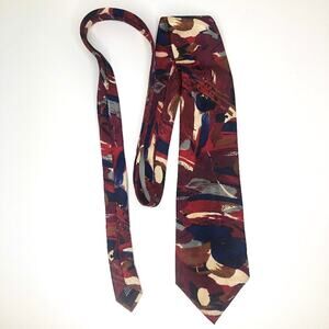 Vintage Christian Dior Monsieur Abstract Tie
